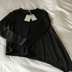 Ted Baker London NWT gorgeous top, sparkly black, size 0